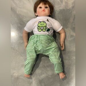 Realistic baby doll. Gender Neutral. Like new.